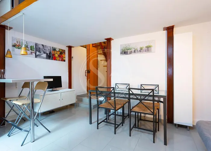 Apartamento Cerca De La Sagrada Familia Para 2